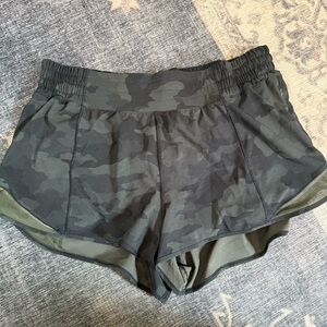 Lululemon camo shorts
